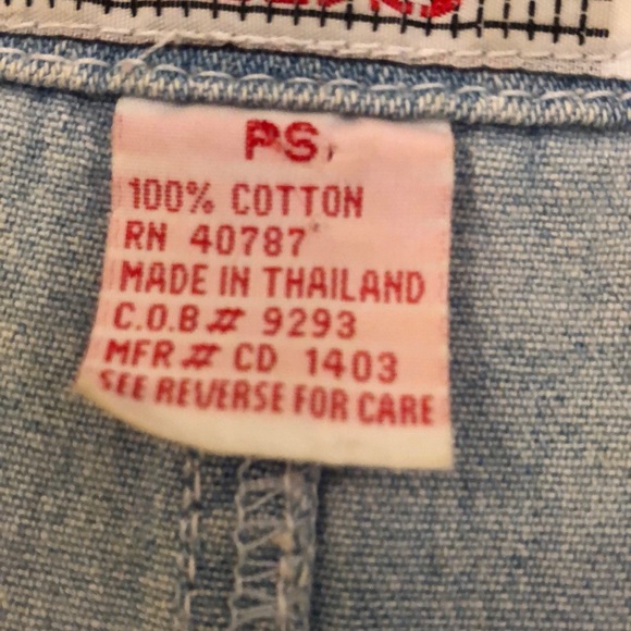 Vintage Button-Down Denim Dress - Picture 3 of 4